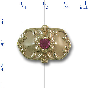 r5001 Pink Tourmaline Bracelet Slide 